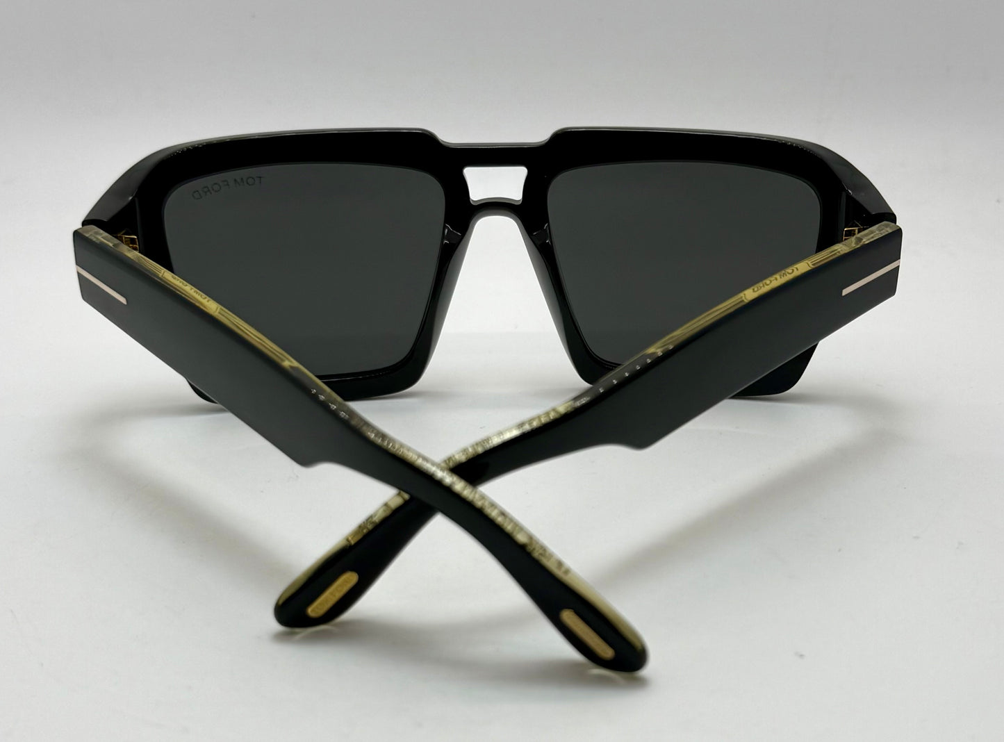 Tom Ford TF1202 01A ICON Sunglasses-Zeiss Lenses – Full Kit-56mm-New/Unworn