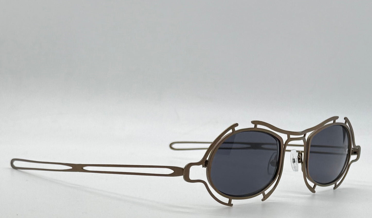 Raf Simons × Linda Farrow RAF13-C1 Bronze Sunglasses – Rare Collaboration