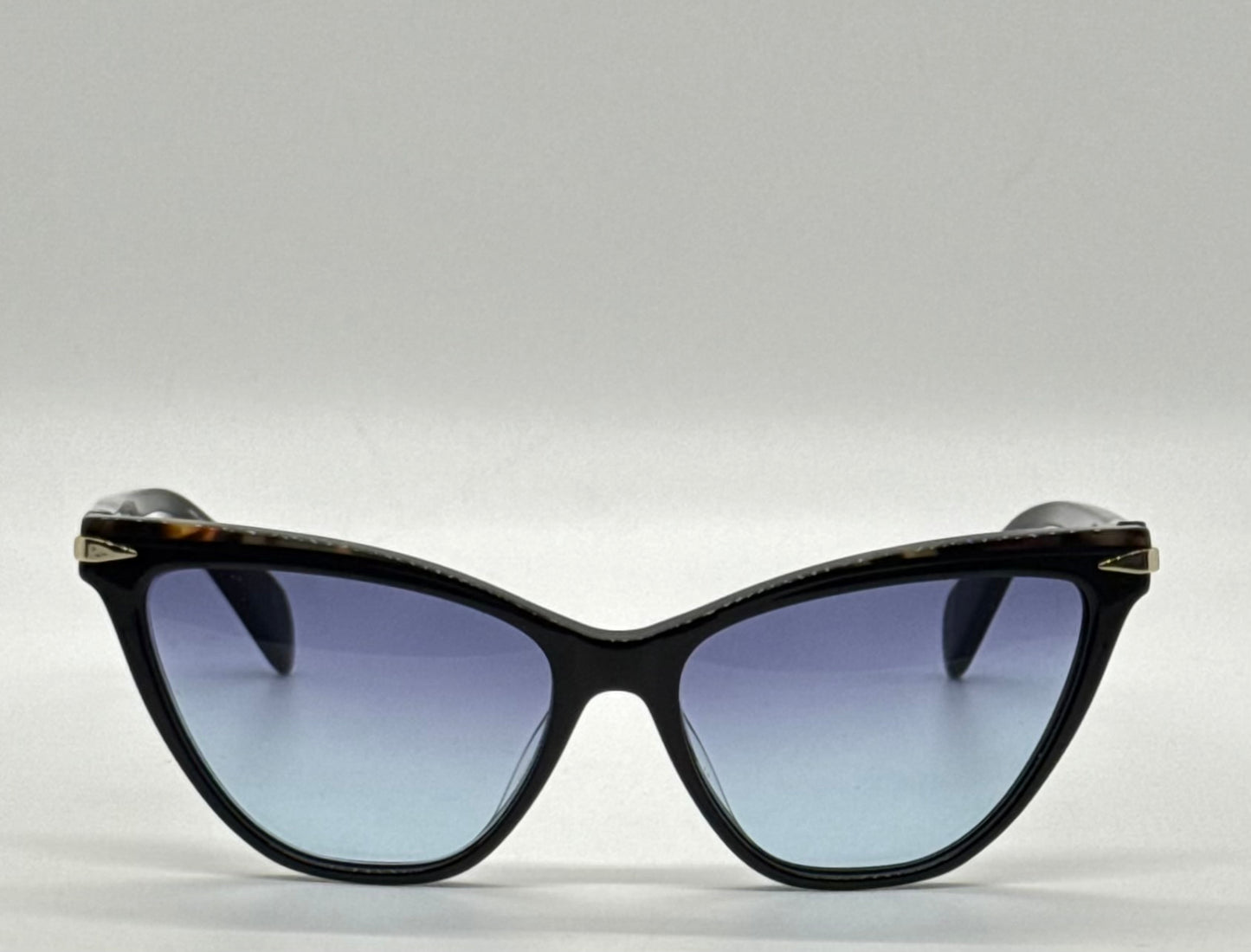 Rag & Bone RNB3020 807 Cat-Eye Sunglasses w/New Gradient Blue Custom Lenses-New/Unworn