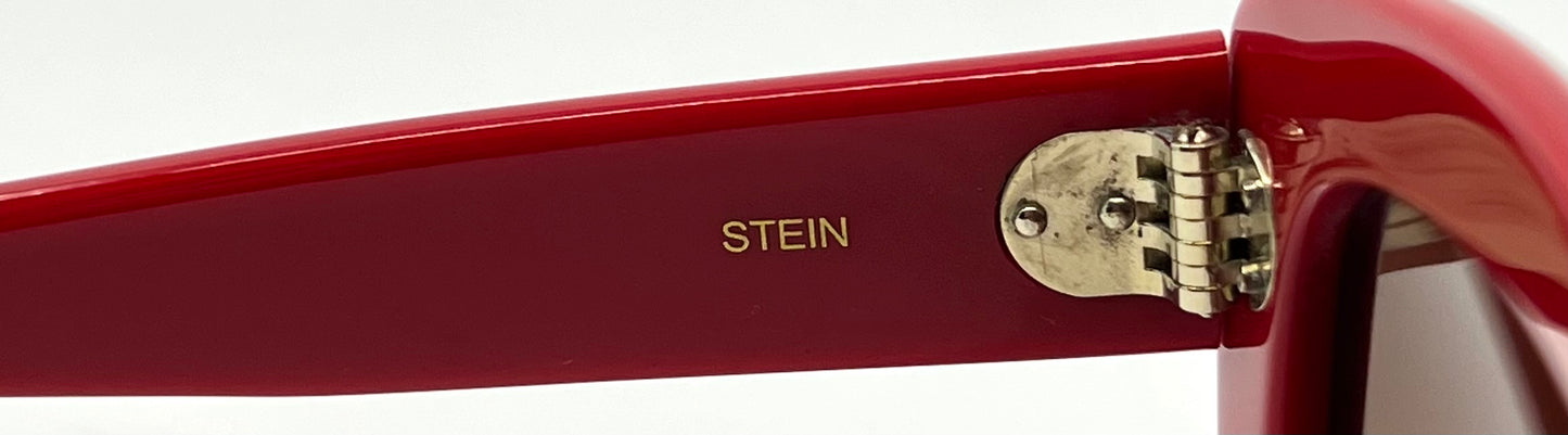 Guise By Benjamin Eyewear Stein Sunglasses – Glossy Red Acetate-Nos|Unworn
