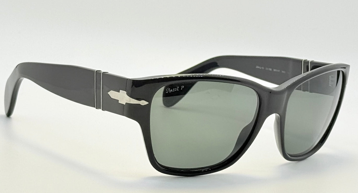 Persol 2942-S 95/58 Polarized Sunglasses – Glass Lenses - Handmade in Italy – Discontinued Model