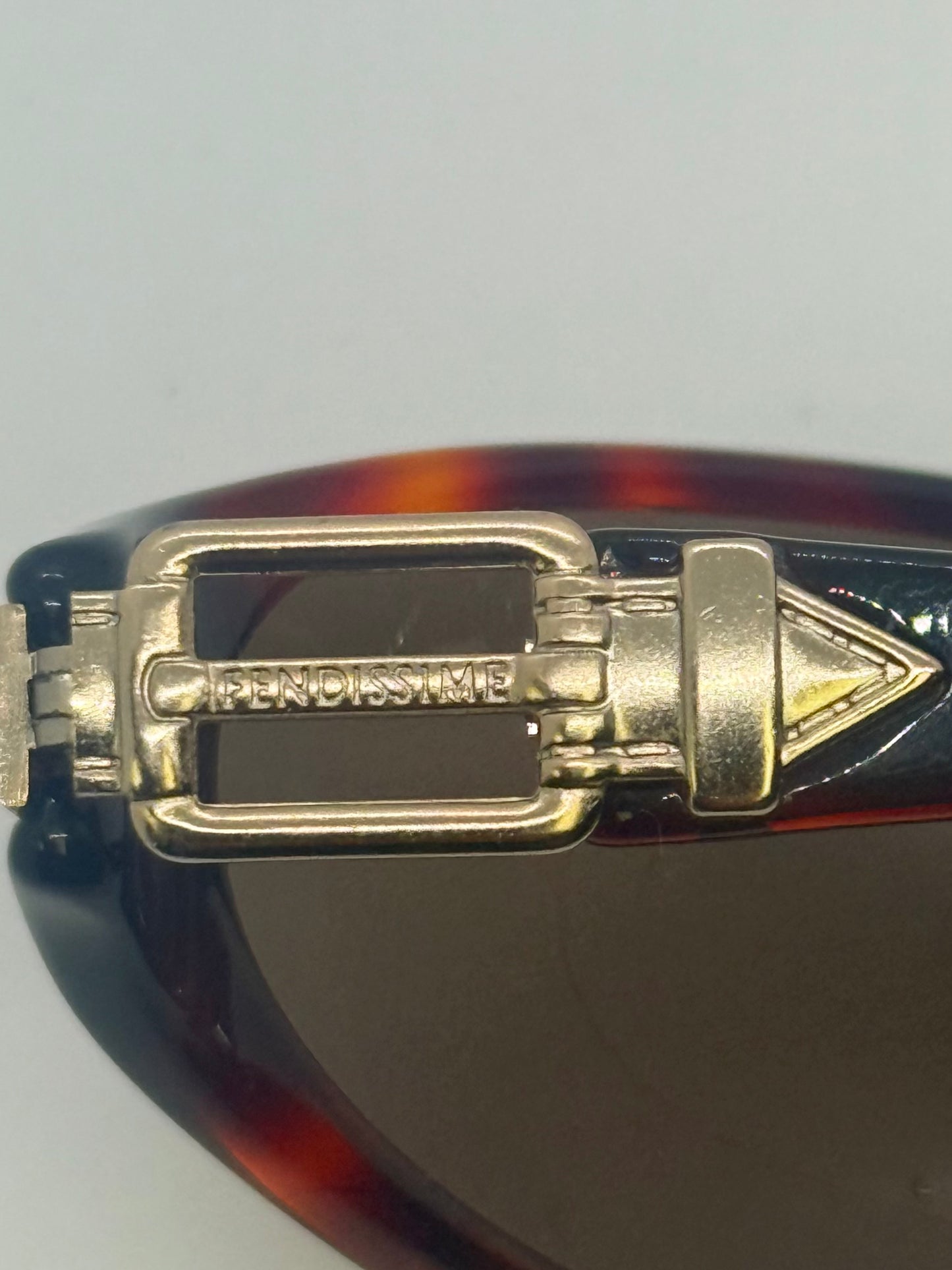 Fendi Fendissime F573 Wraparound Sunglasses-Vintage Deadstock-Unworn-Italy
