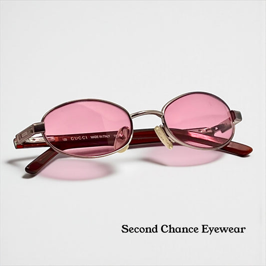 Gucci GG 2679 R4V Y2K Vintage Sunglasses w/New Rose Tinted Custom Lenses