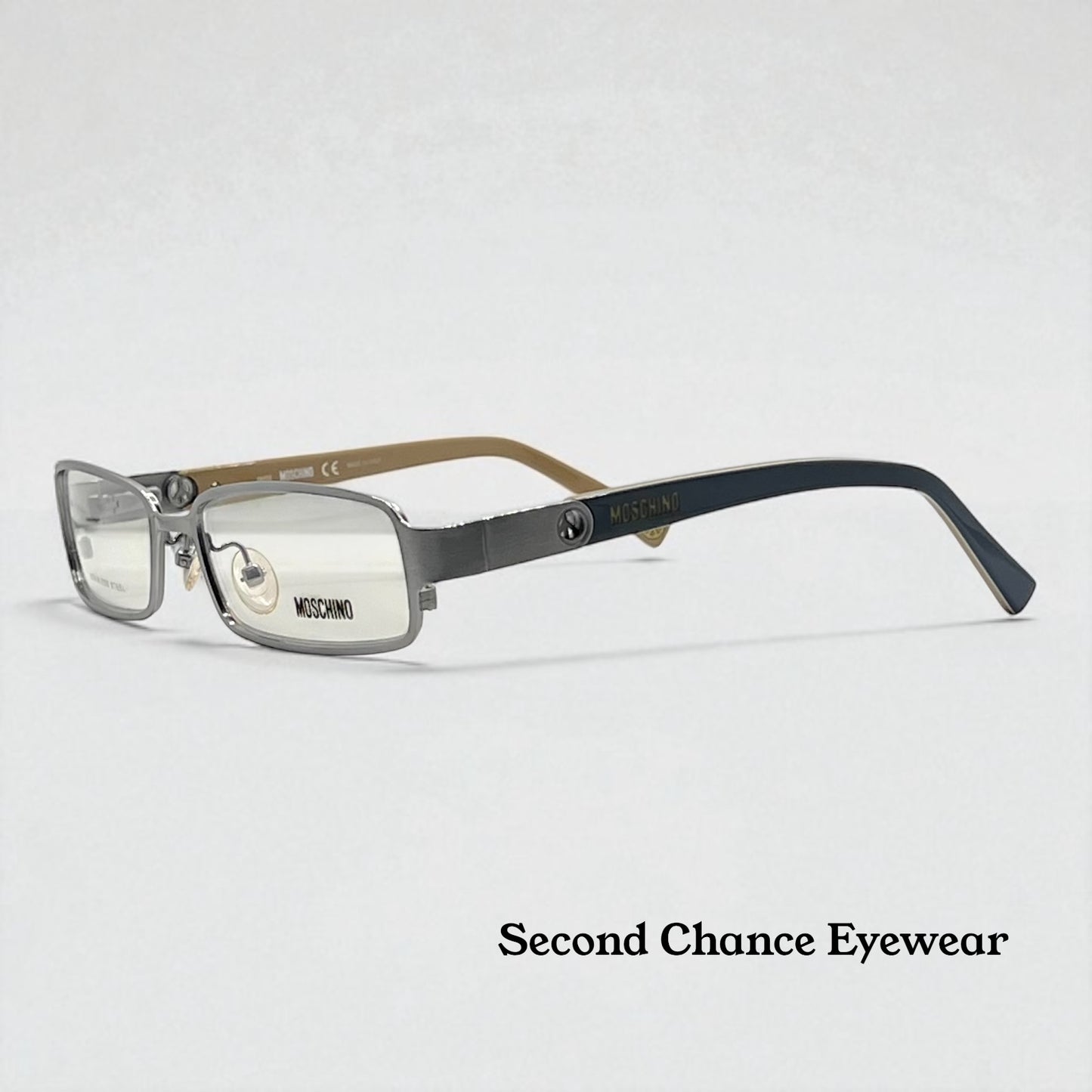 Moschino MO04603 Eyeglass Frames – Made in Italy – Vintage Unworn