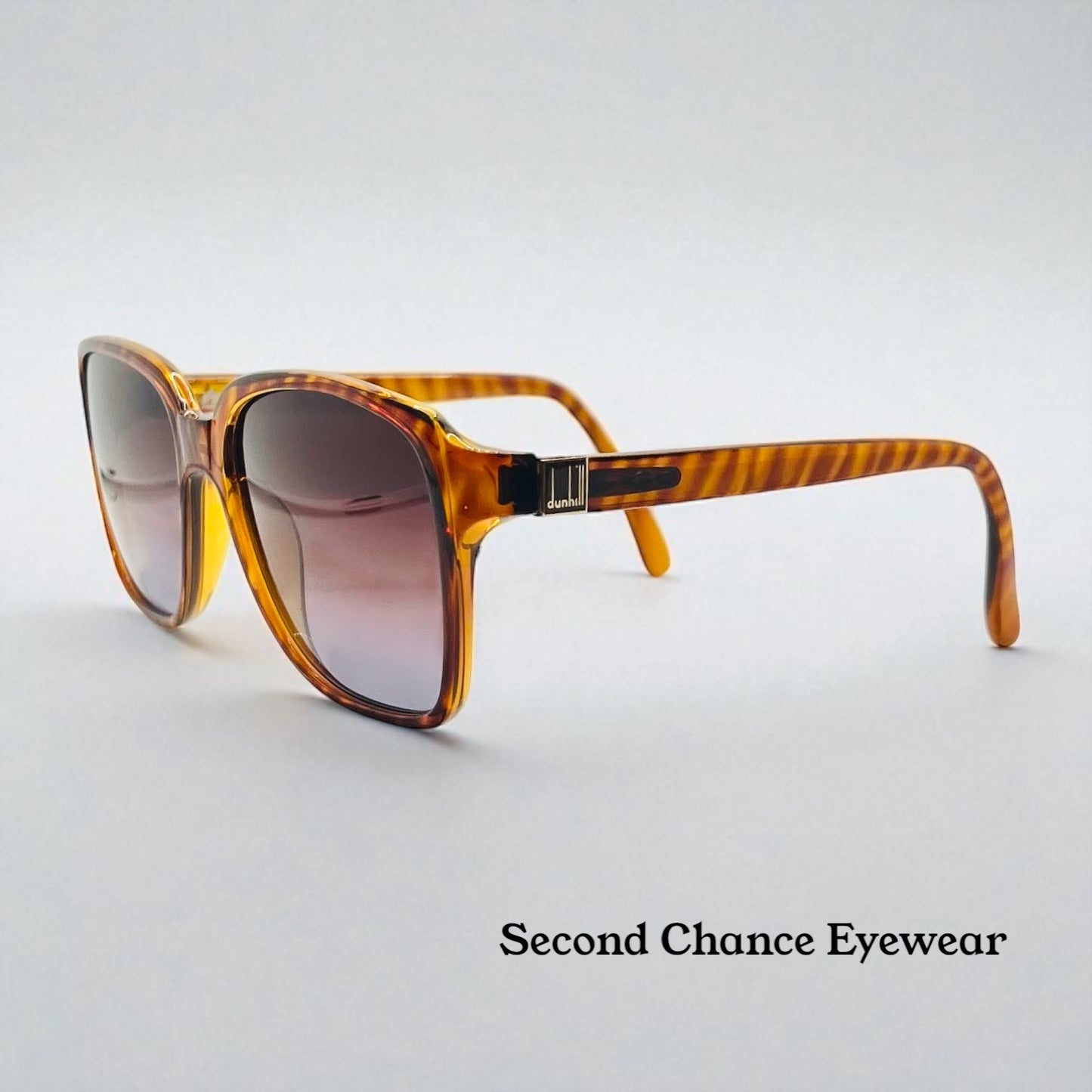 Dunhill 6024 11 Vintage Sunglasses w/New Subtle Gradient Custom Tinted lenses-80s Austrian Optyl – Unworn