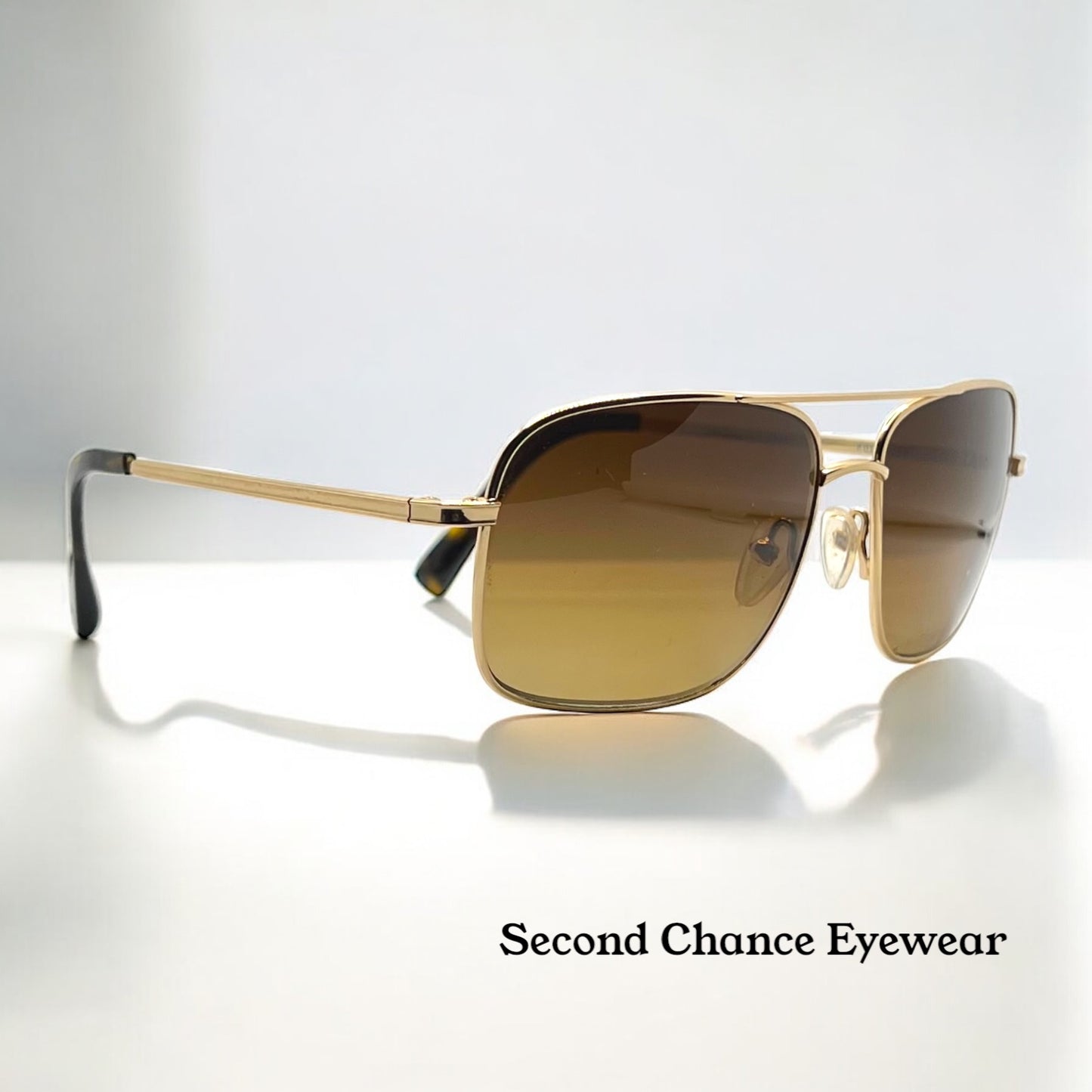 SALT. Optics ELLIS HG – Deadstock Polarized Titanium Sunglasses – Hand Made in Japan