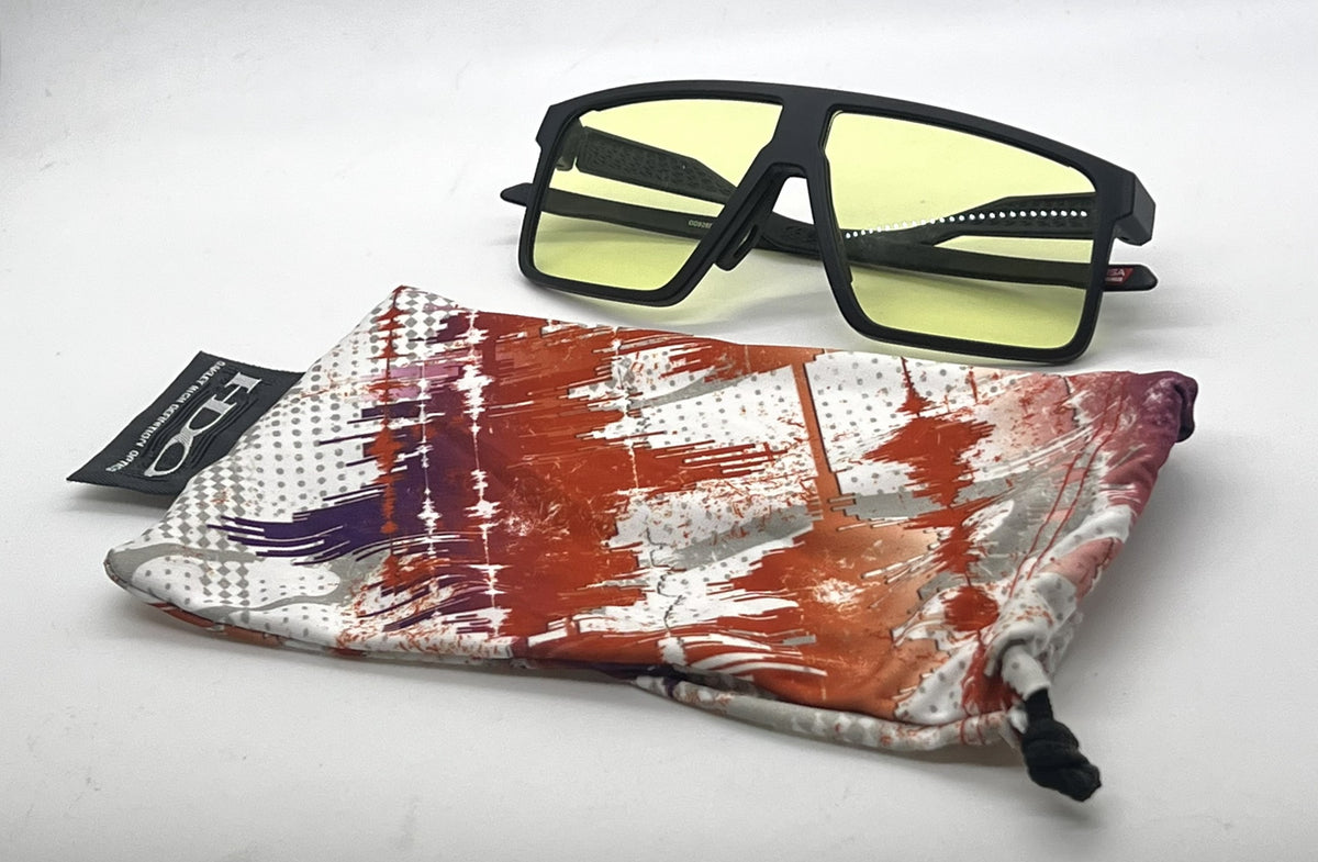 Oakley Helux OO9285-0161 Matte Black Gaming Glasses-Prizm Gaming Lenses-Unworn