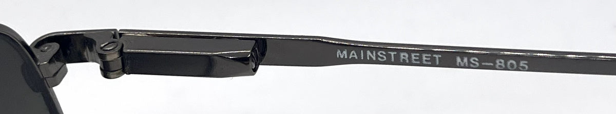 Mainstreet MS-805 Gunmetal Aviator Sunglasses-Green Gradient Lenses-Unworn-Korea