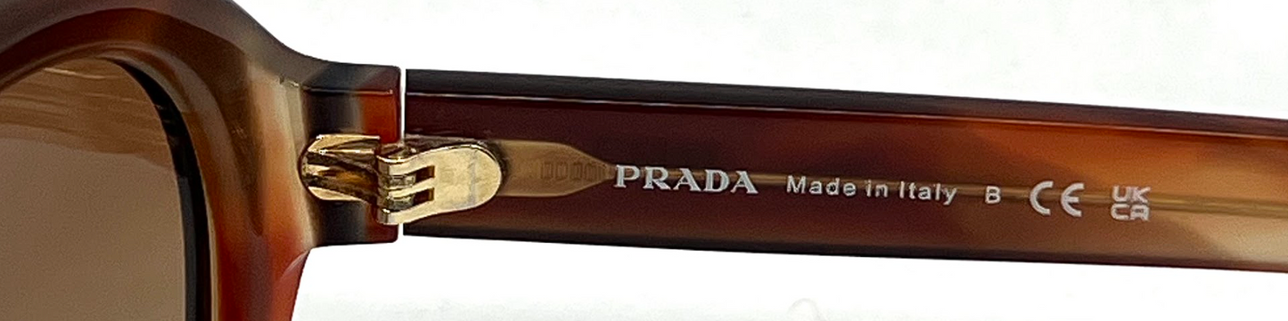 Prada Shadowplay Pilot Sunglasses-Original Oak Gradient Lens-Unworn/NOS