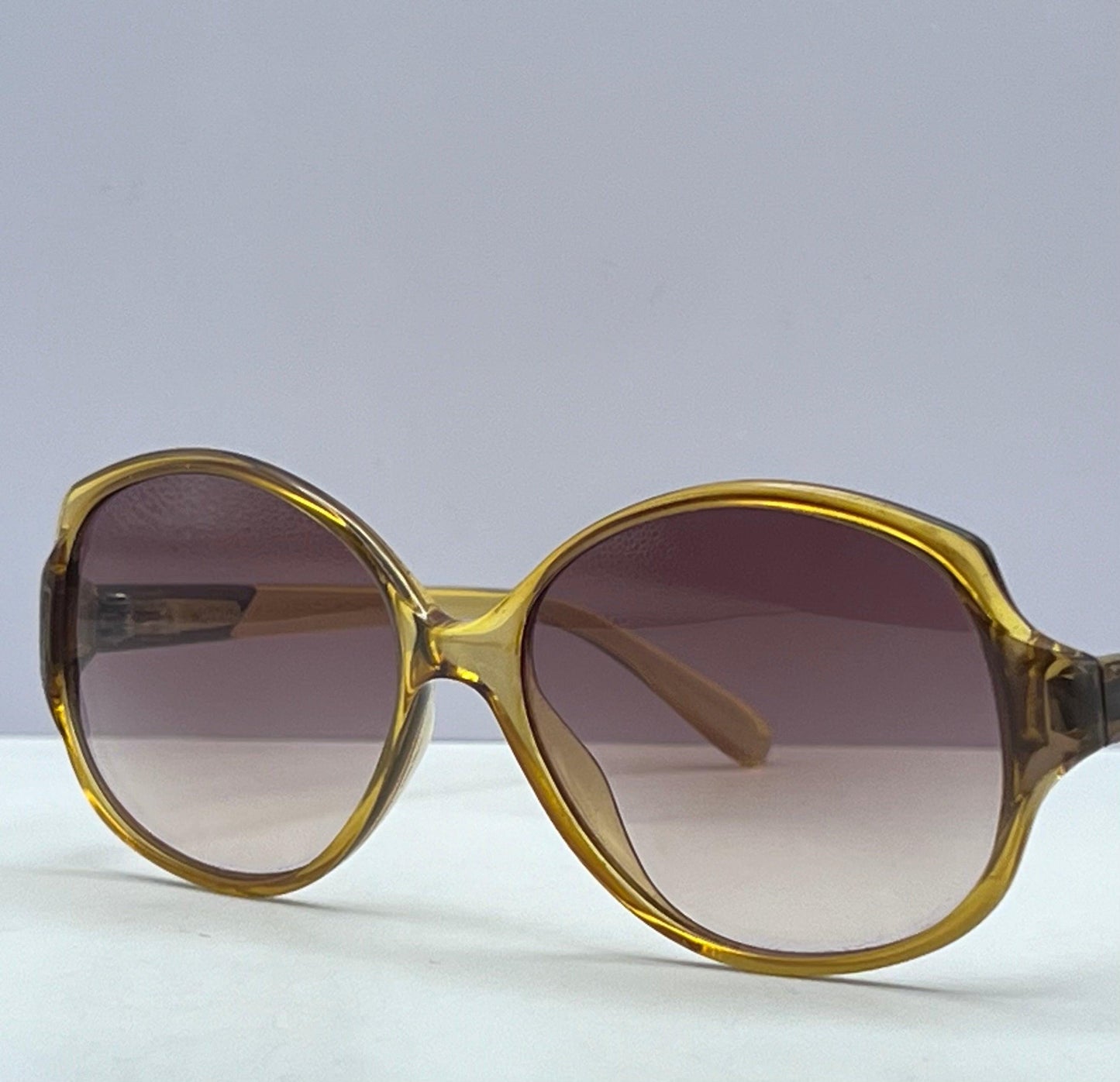 Vintage New|Old-Stock - Amber|Brown Optyl Frame-With New Custom “Berko Designs” Lenses