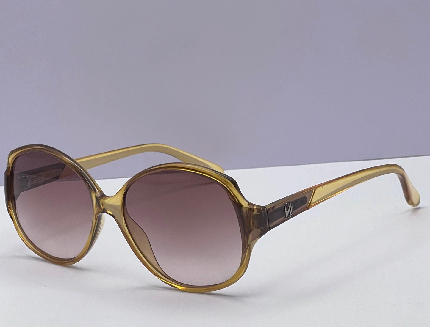 Vintage New|Old-Stock - Amber|Brown Optyl Frame-With New Custom “Berko Designs” Lenses