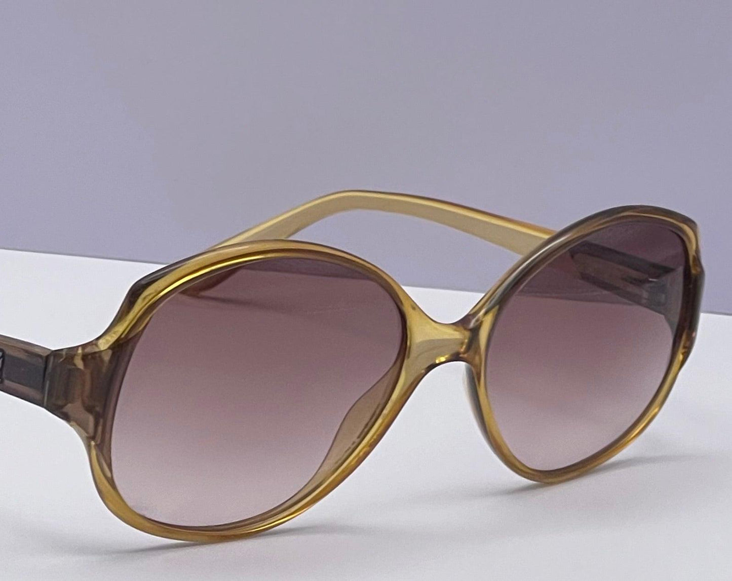 Vintage New|Old-Stock - Amber|Brown Optyl Frame-With New Custom “Berko Designs” Lenses