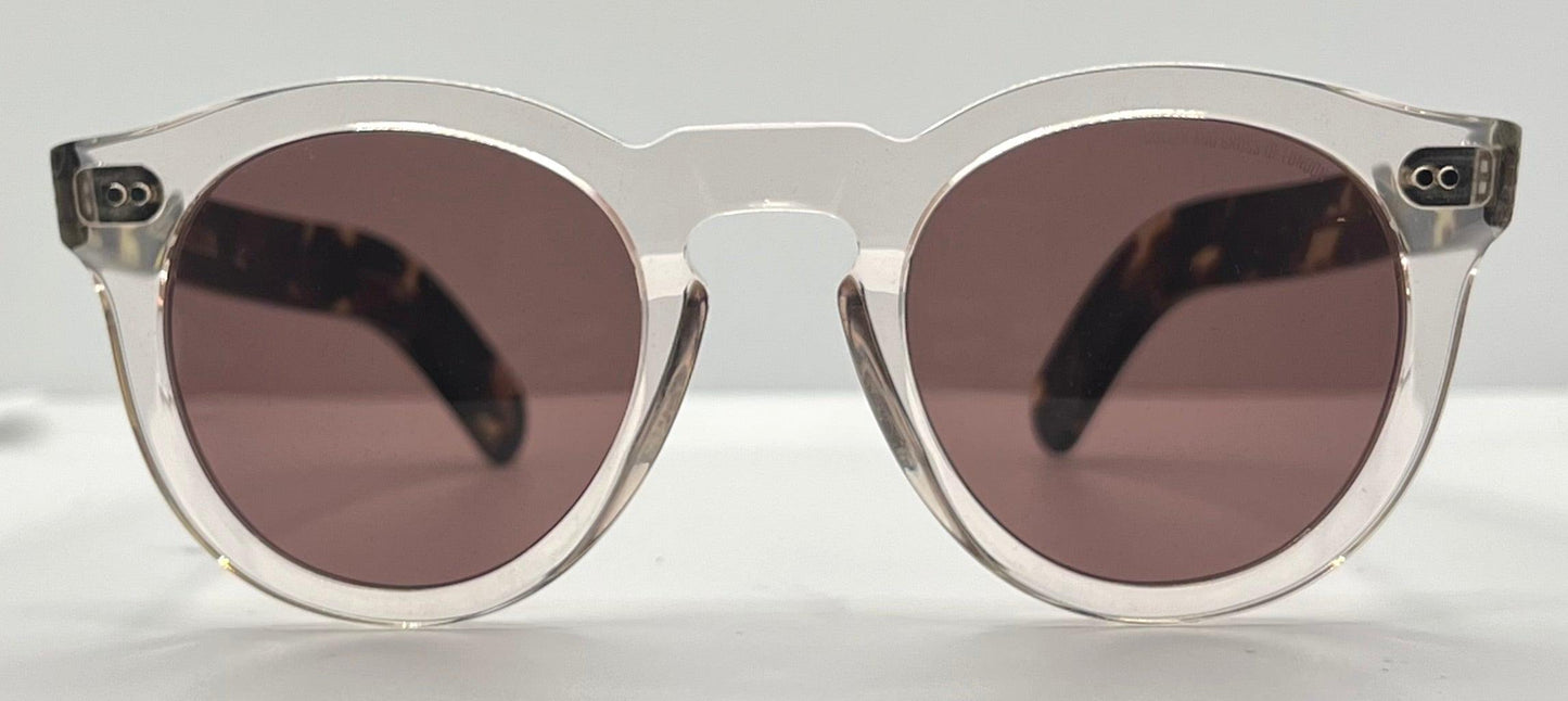 Cutler And Gross Cgsn 0734 Crystal|Tortoise Sunglasses-50Mm-New|Unworn-Full Kit