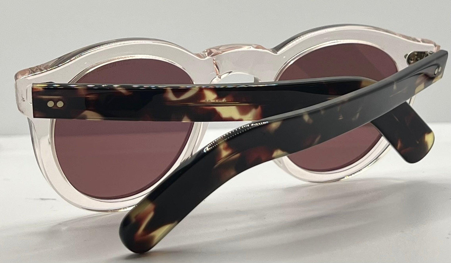 Cutler And Gross Cgsn 0734 Crystal|Tortoise Sunglasses-50Mm-New|Unworn-Full Kit