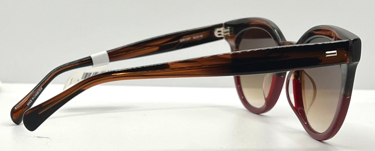 Club Decode Starlet Bur|Tort Sunglasses-Gradient Lenses-52Mm-New W|Case
