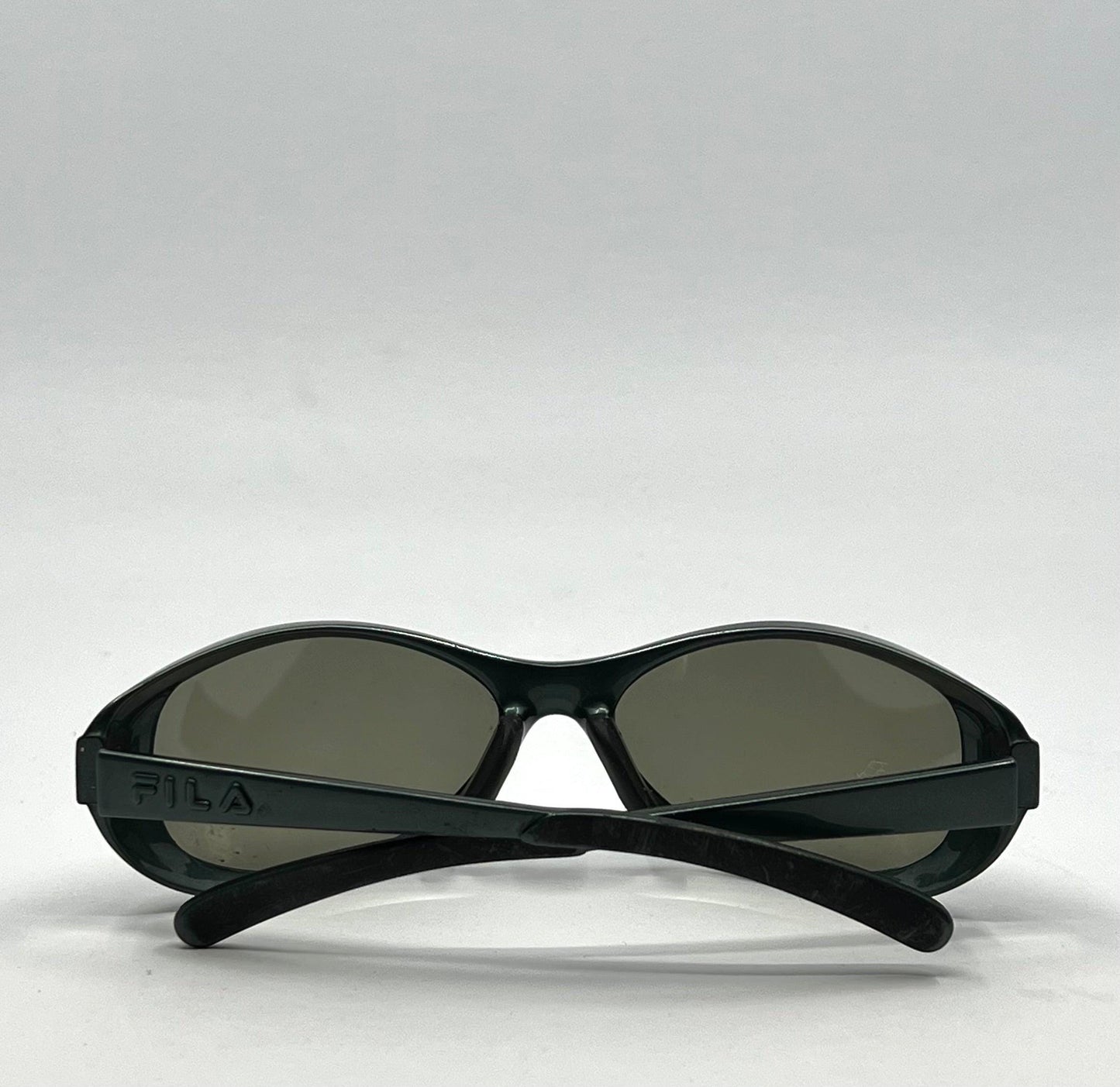 Fila 8501 Vintage Sunglasses-Made In Italy By De Rigo-Y2K Oval Wraparound-Col.9724