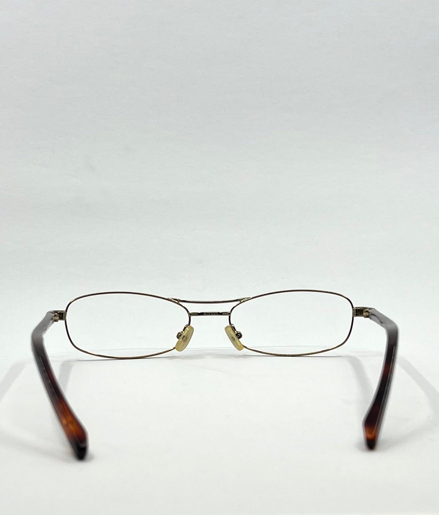 Gucci Gg1681 840 Vintage Deadstock Eyeglass Frame Gold Tortoise 135 Italy
