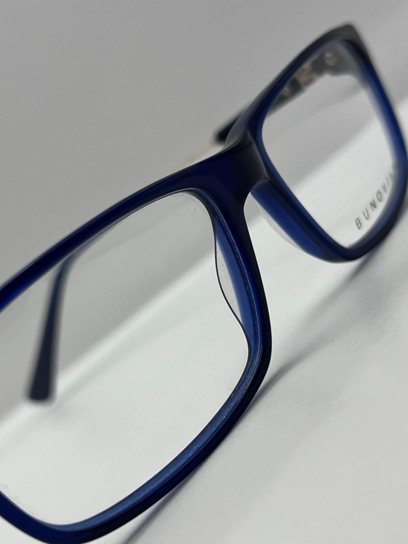 Bunoviata - B04133 Square Optical Framehandmade Acetate-Spring Hinge-New|Old Stock