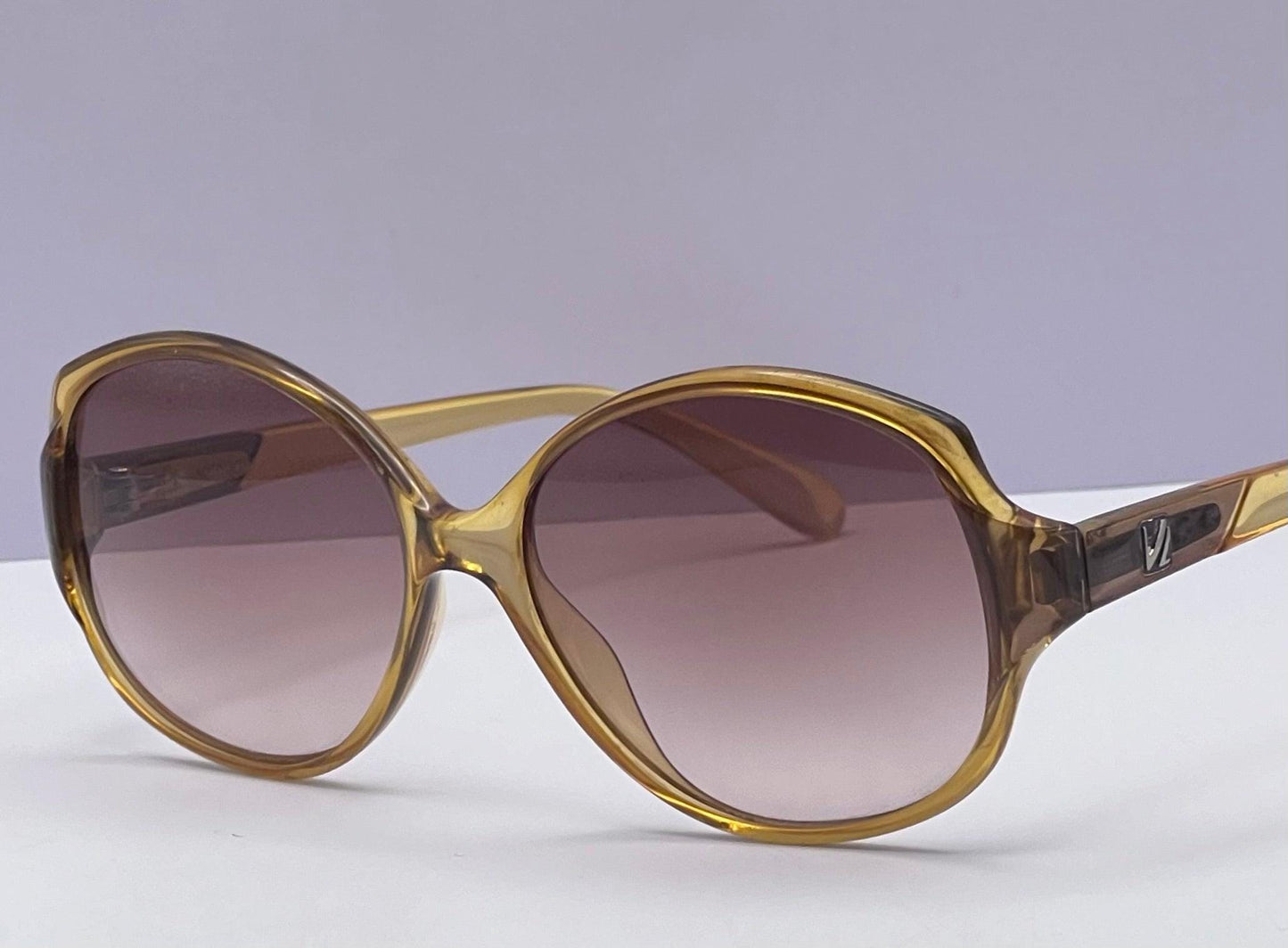 Vintage New|Old-Stock - Amber|Brown Optyl Frame-With New Custom “Berko Designs” Lenses