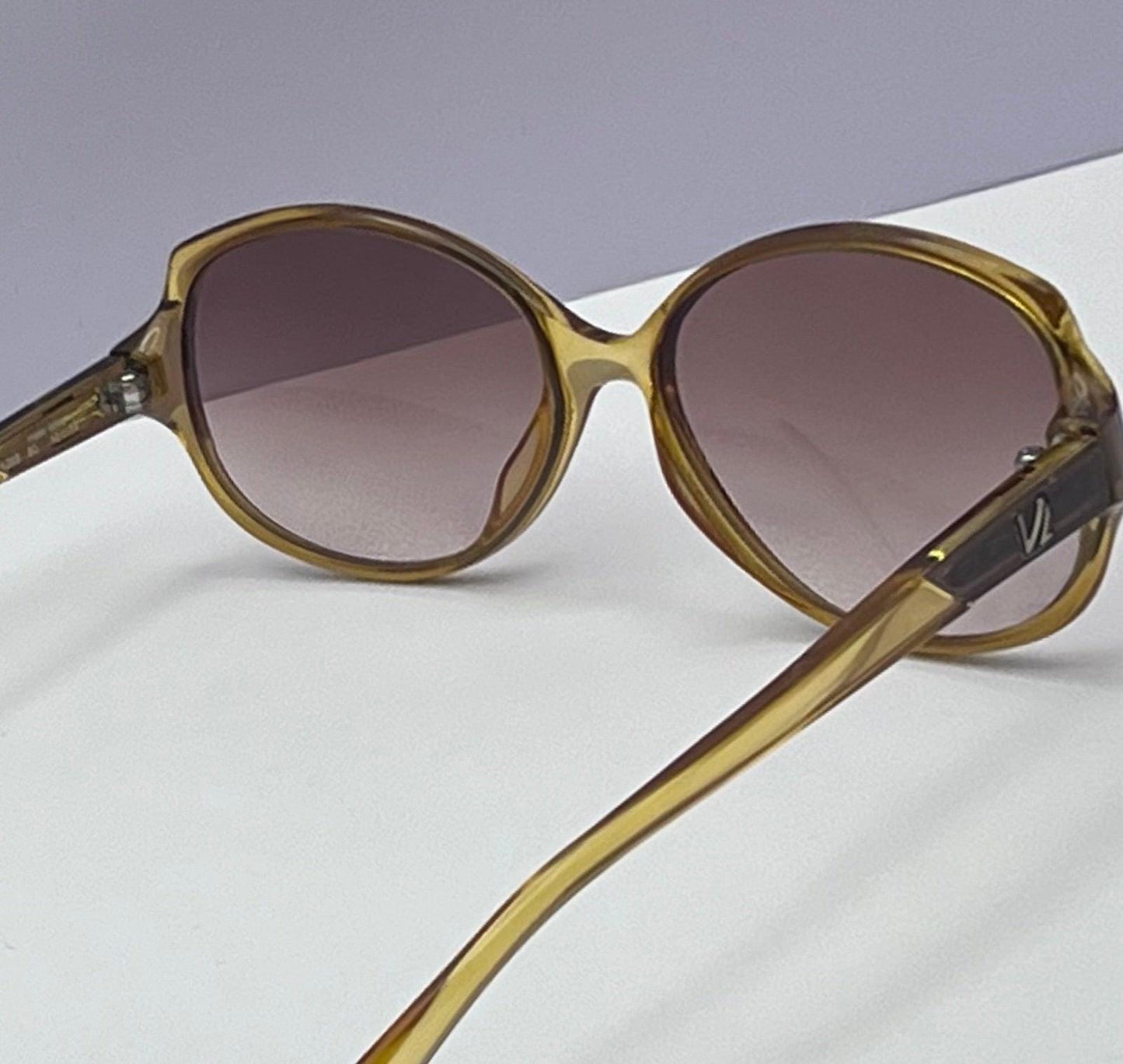 Vintage New|Old-Stock - Amber|Brown Optyl Frame-With New Custom “Berko Designs” Lenses