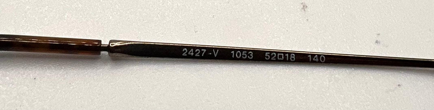 Persol 2427-V 1053 Bronze Eyeglasses-Discontinued-52mm-Unworn-Made in Italy