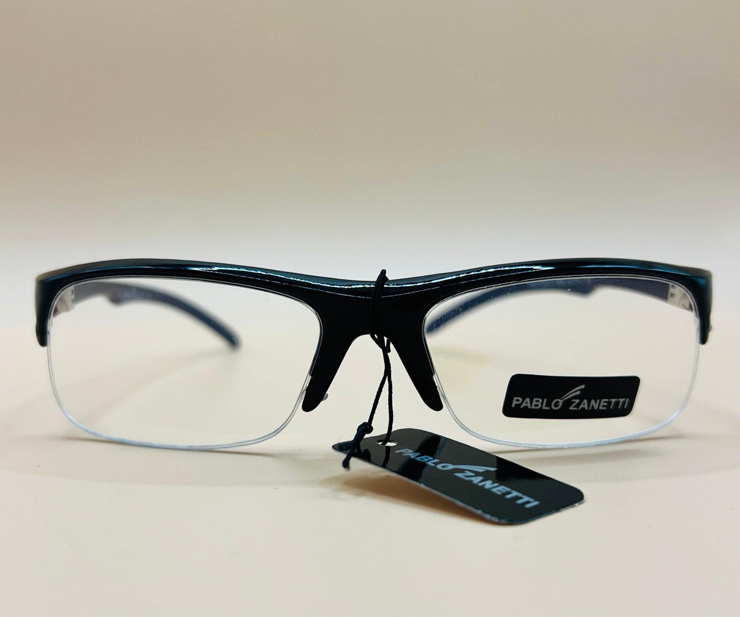 Pablo Zanetti Top Heavy Narrow Frames. Clear Lenses, No Magnification. Affordable Option To Expense Frames! Protective Eywear