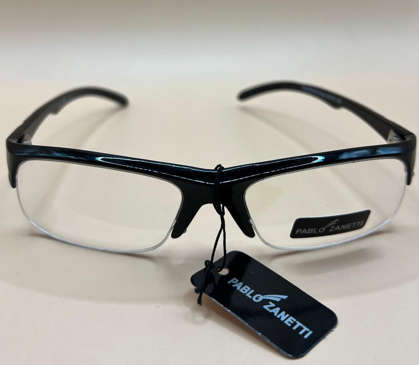 Pablo Zanetti Top Heavy Narrow Frames. Clear Lenses, No Magnification. Affordable Option To Expense Frames! Protective Eywear