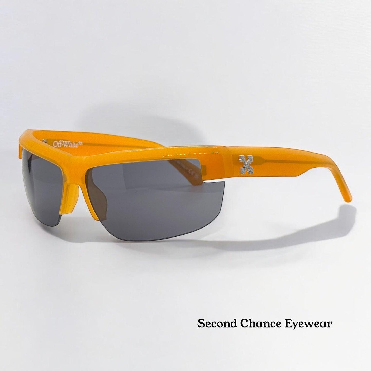 Vintage Off-White Oeri068 2007 75 Sunglasses-Deadstock-Made In Italy