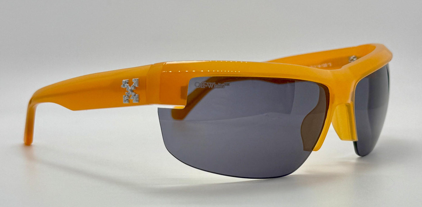 Vintage Off-White Oeri068 2007 75 Sunglasses-Deadstock-Made In Italy