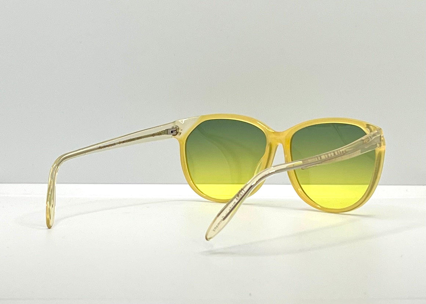 Rodenstock 7011 D Vintage Sunglasses-Transparent Yellow Frame w|New, Custom Lenses