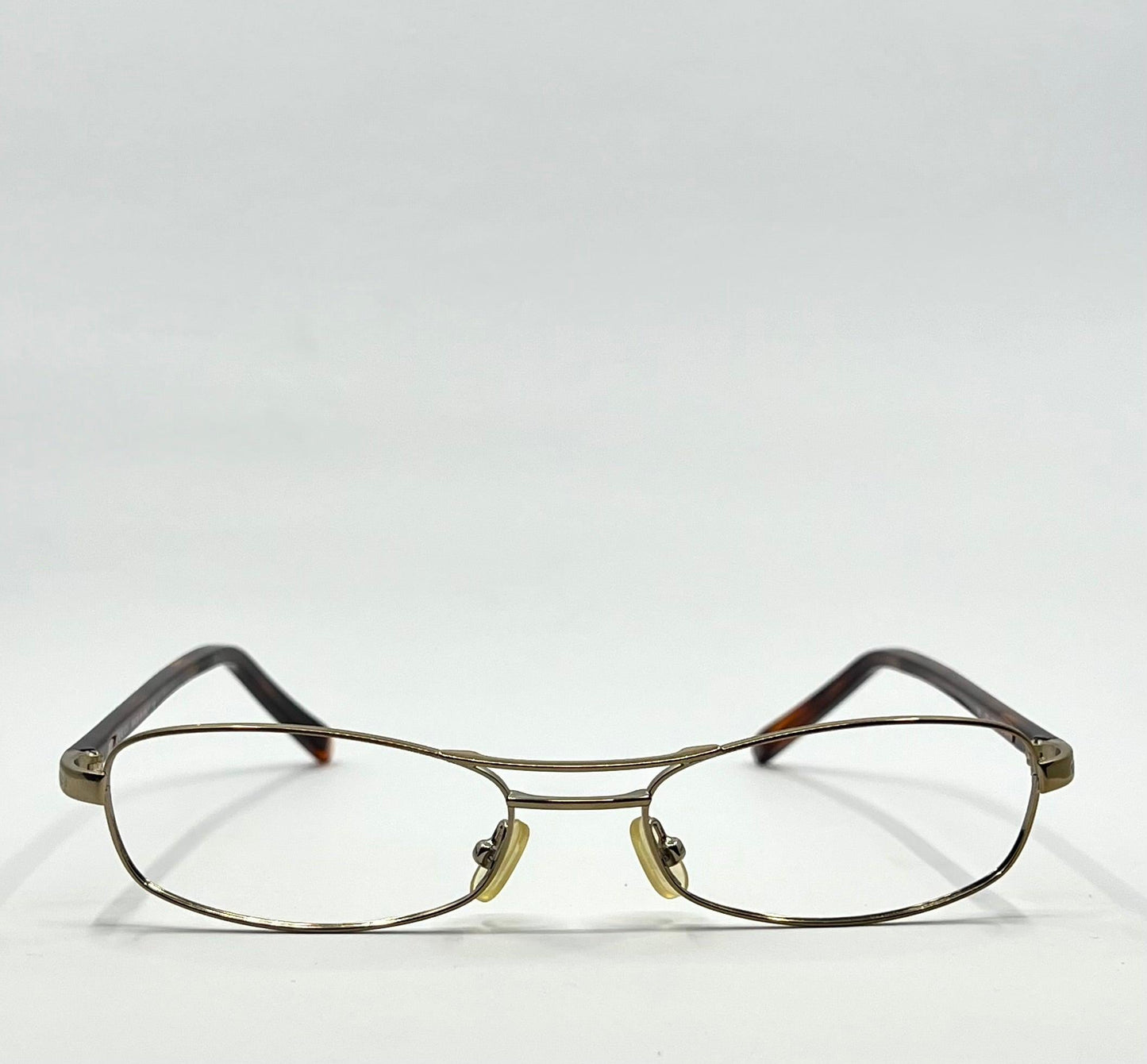 Gucci Gg1681 840 Vintage Deadstock Eyeglass Frame Gold Tortoise 135 Italy