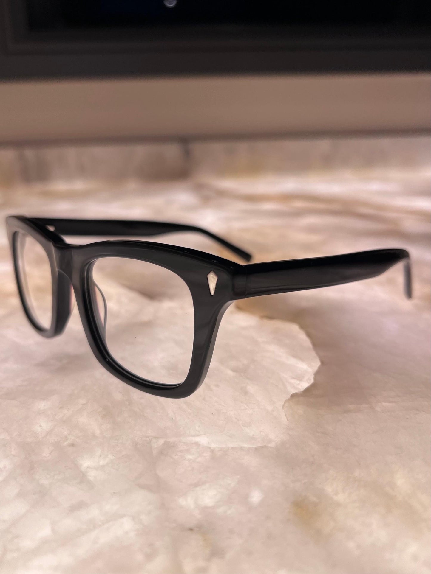Bellagio Eyewear-Solid Black Wayfarer Model: Yc-21164 C1 | Size 49-22-148 | Brand New