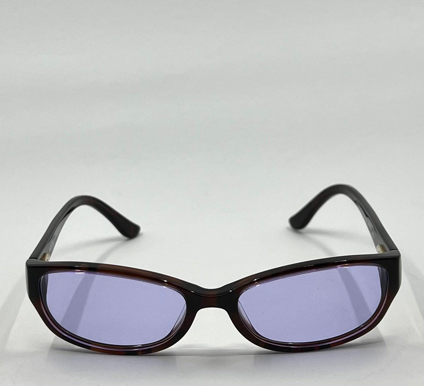 Moschino Mo096-04 Vintage Sunglasses W|New Solid Purple Custom Tinted Lenses-Full Kit-Italy