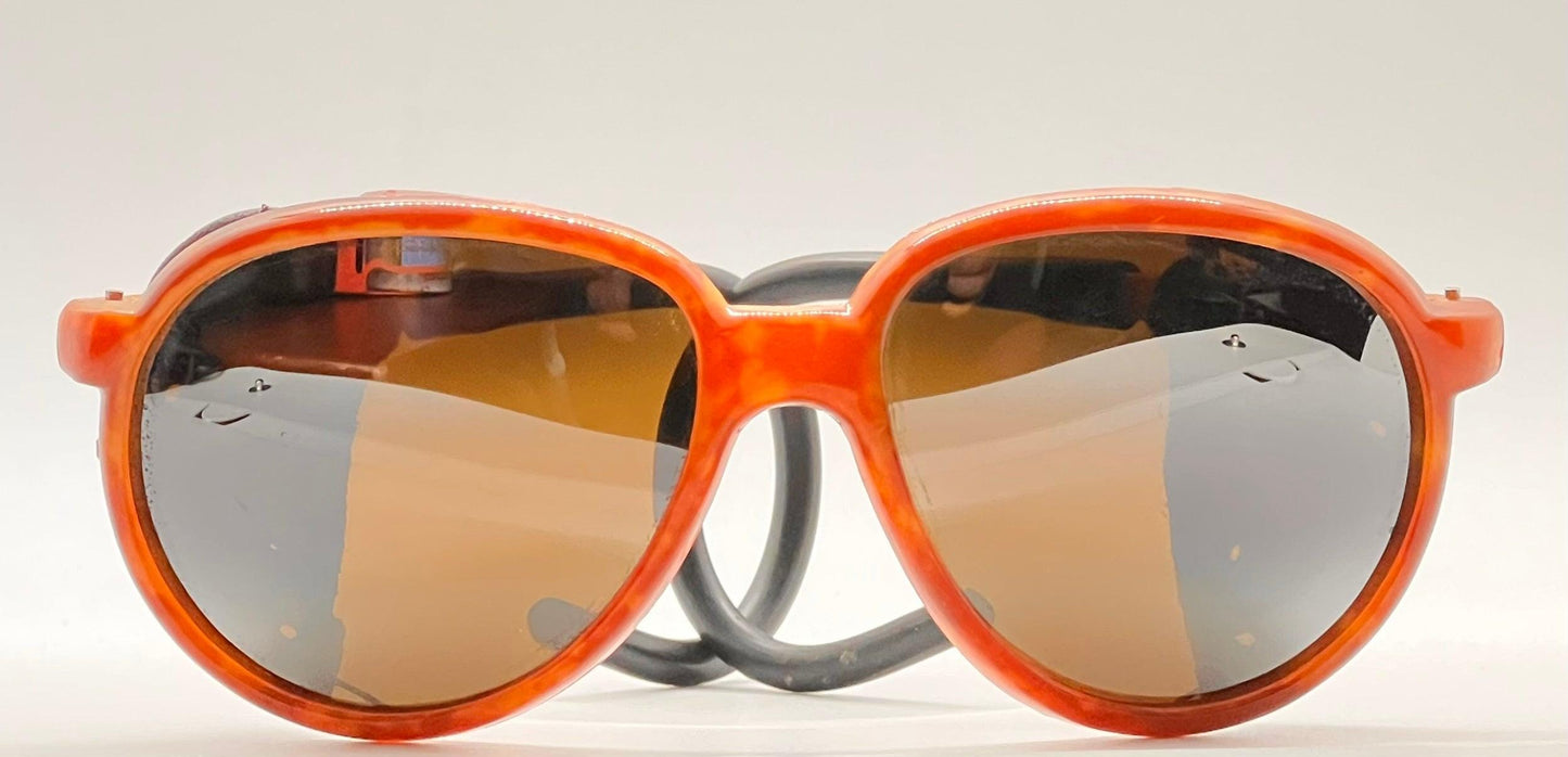 Vintage Suncloud Glacier Sc-5 Sunglasses – Original Side Shields & Original Mirrored Glass Lenses