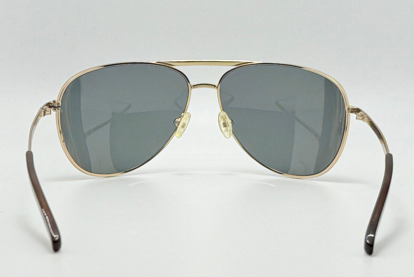 Smith Serpico Gold Aviator with Custom Polarized Blue|Grey Berko’s Designs Lenses