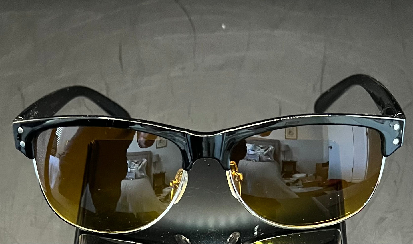 BRAND NEW COPPER LENSE DRIVING GLASSES. SHARPENS IMAGE, REDUCES GLARE, UV400