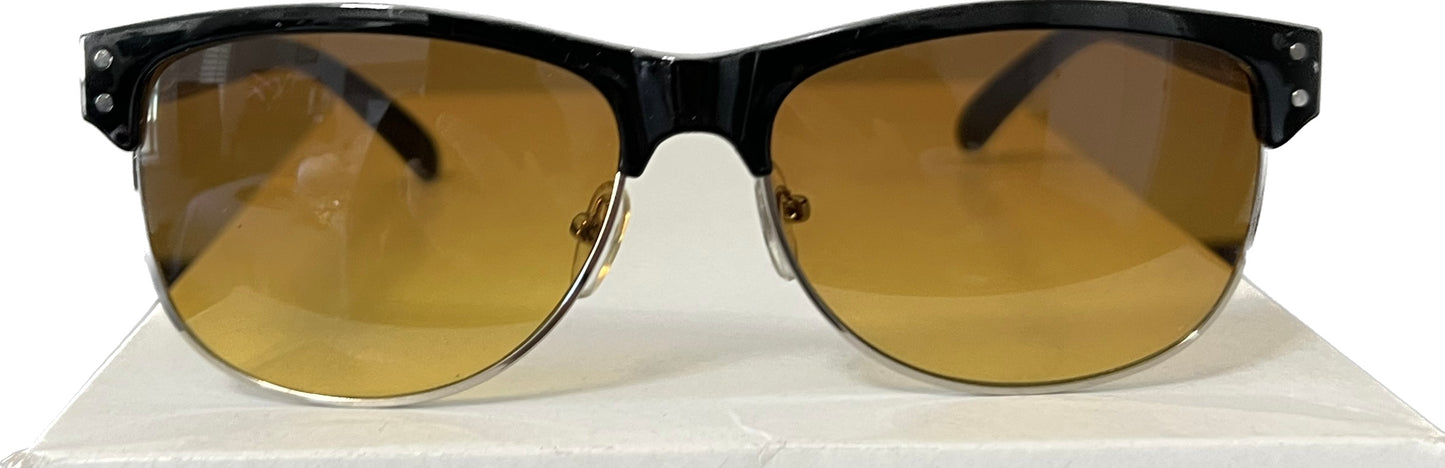 BRAND NEW COPPER LENSE DRIVING GLASSES. SHARPENS IMAGE, REDUCES GLARE, UV400