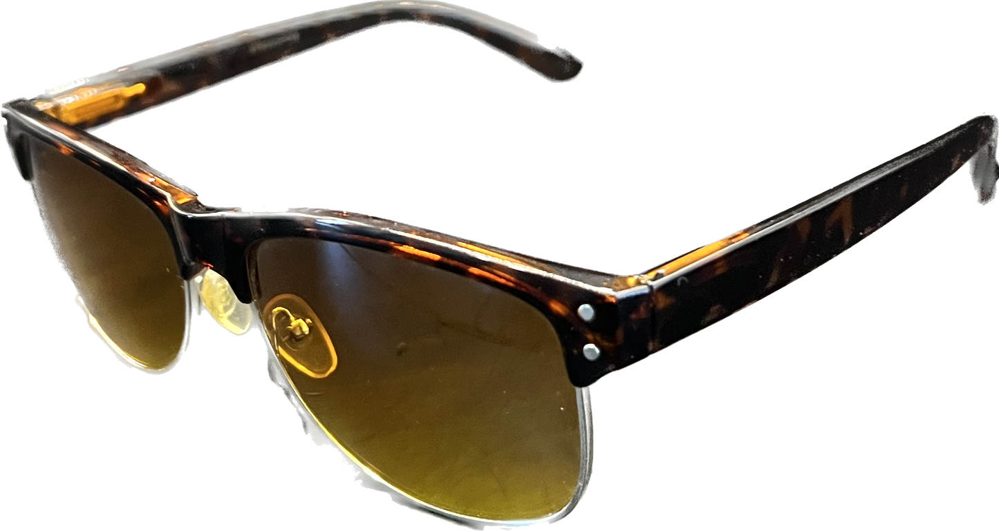 BRAND NEW COPPER LENSE DRIVING GLASSES. SHARPENS IMAGE, REDUCES GLARE, UV400