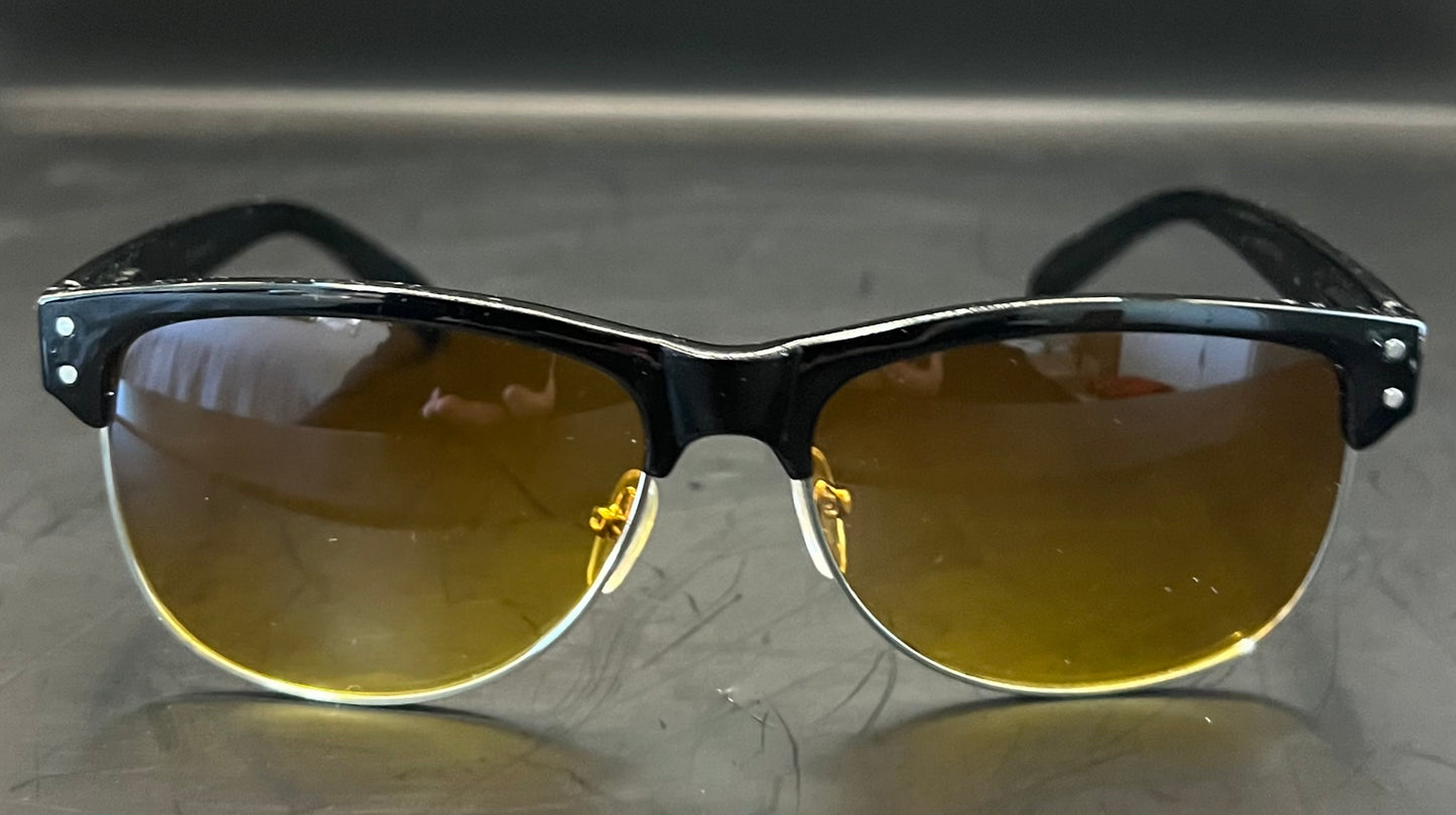 BRAND NEW COPPER LENSE DRIVING GLASSES. SHARPENS IMAGE, REDUCES GLARE, UV400