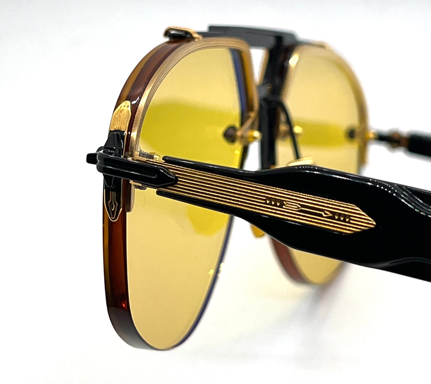 Jacques Marie Mage ALTA in  BLACK Ltd. 100-Full Kit Sunglasses-Japan