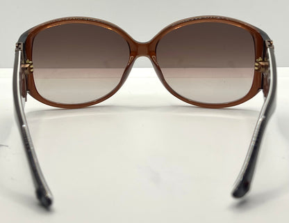 Moschino MO587 02 Y2K Vintage Wrap Sunglasses-Studded Leopard-59mm– Deadstock/Unworn-Full Kit