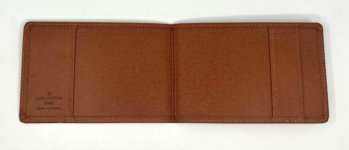Louis Vuitton VINTAGE Leather Passport Holder Made in France 1970s 1980s