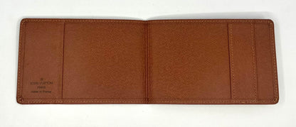 Louis Vuitton VINTAGE Leather Passport Holder Made in France 1970s 1980s