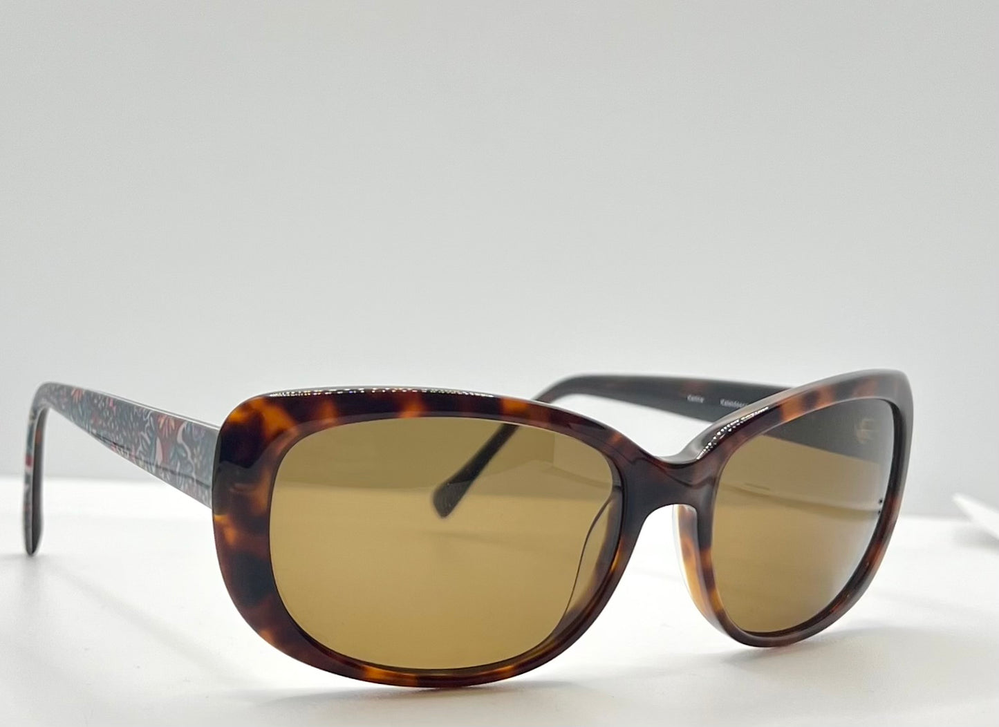 Deadstock Vera Bradley Karina Kaleidoscope KAL Tortoise Sunglasses – Custom Polarized Lenses – 54-16-135