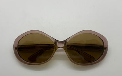 Vintage 1970s MOA Oversized Sunglasses-Made in France-Original Glass Lenses