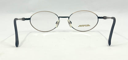 Vintage Alpina Windows 704 Round Metal Optical Frame 51-19 Deadstock
