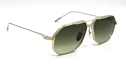 Jacques Marie Mage REYNOLD in ELECTRUM- Titanium Aviator-Unworn-Full Kit
