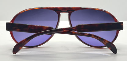 Silhouette M2095 Vintage Aviator Sunglasses w/New Violet Custom Lenses