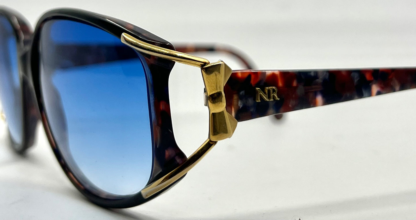 Nina Ricci PJR 3010 VINTAGE Sunglasses w/New Blue Gradient Custom Lenses