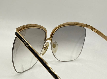 Playboy 4595 Vintage Rimless Sunglasses-70s Collector-Rare-Italy